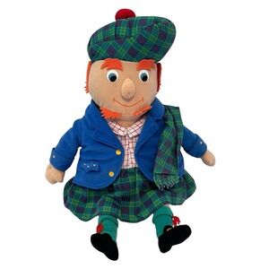 Child's Play "Old Macdonald" 2002 Plush Doll‎ 14″ Tartan Kilt Scottish Outfit
